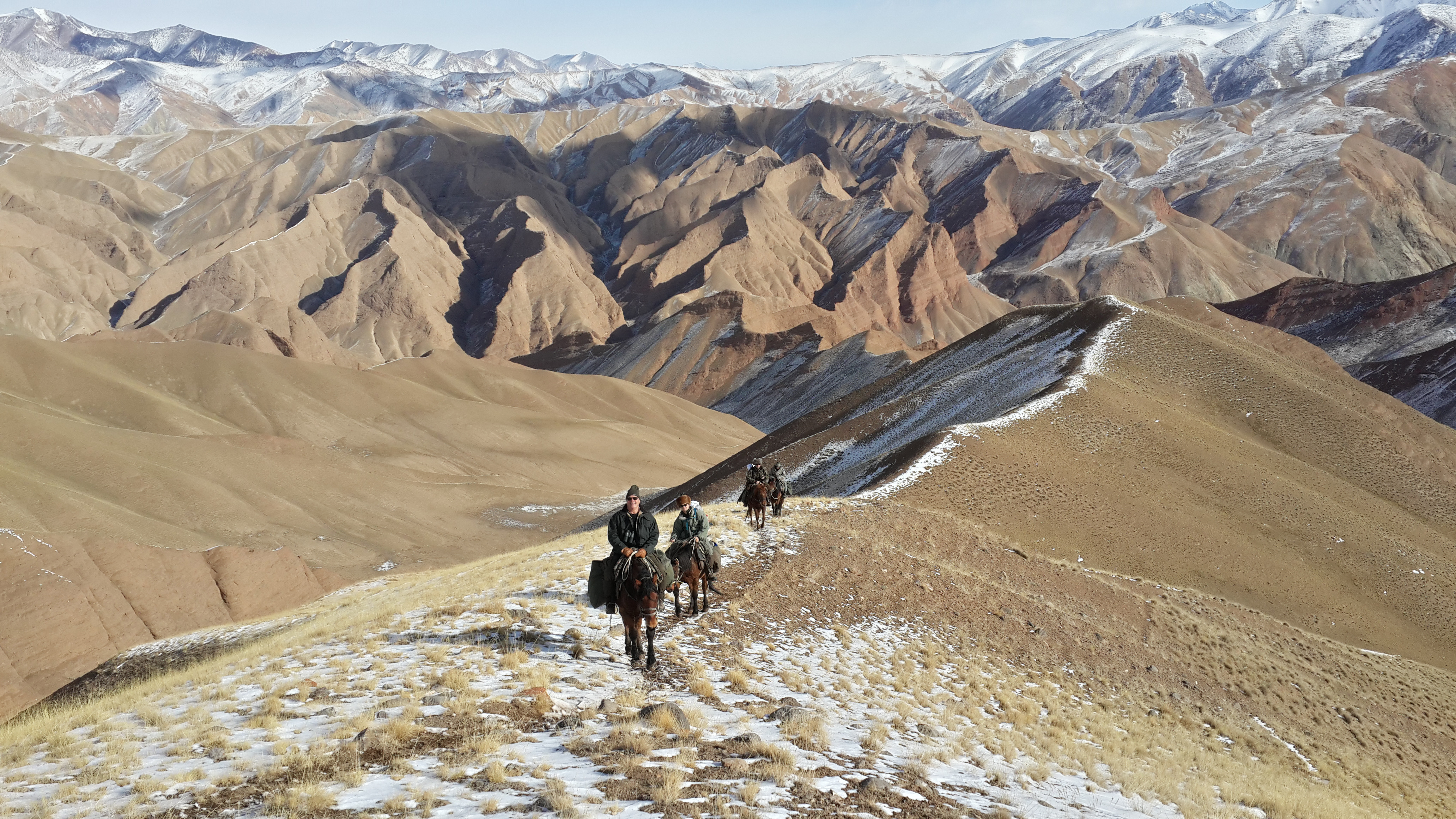 Horse riding tour in Kyrgyz mountain valley
