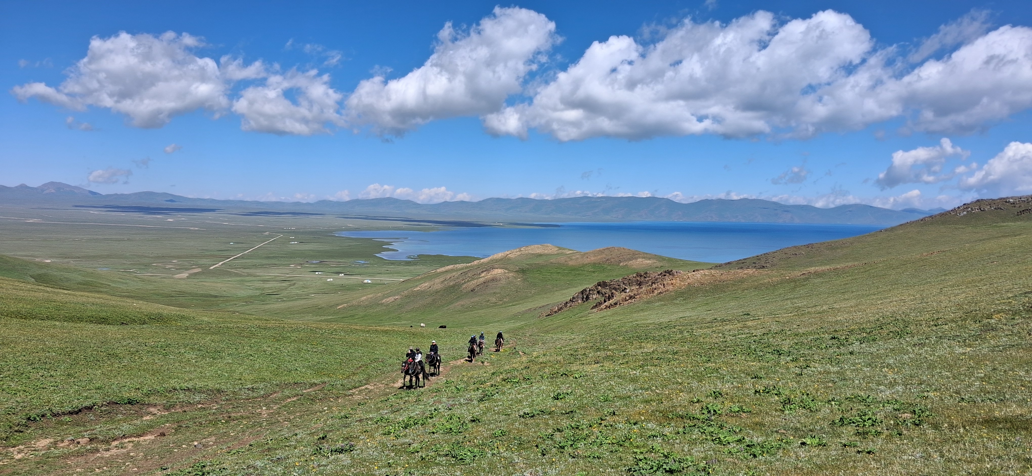 Song-Kul Plateau Loop trekking route in Kyrgyzstan