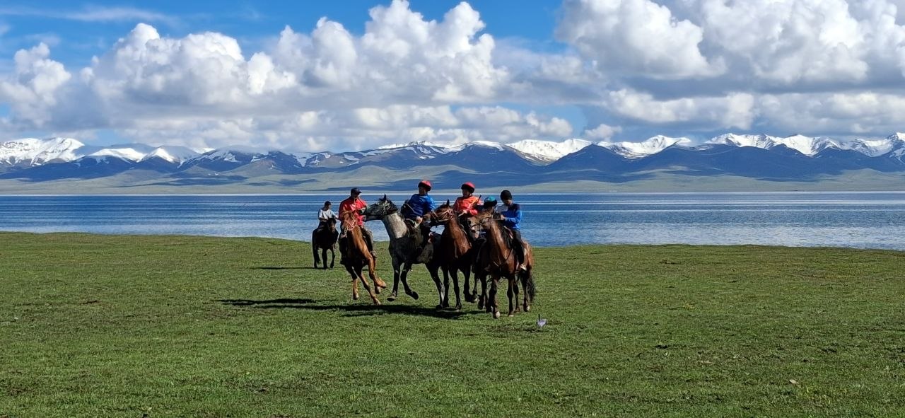 Traditional nomadic horse games in Kyrgyzstan